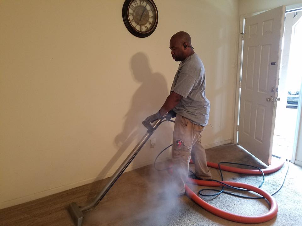 Carpet Cleaning on Process